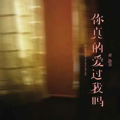 你真的爱过我吗 - 黄静美封面