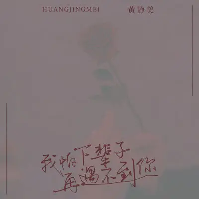 我怕下辈子再遇不到你封面