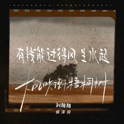 大风吹倒梧桐树+有钱能过得风生水起封面