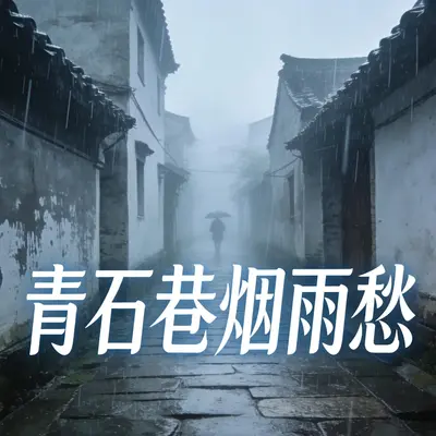 青石巷烟雨愁封面