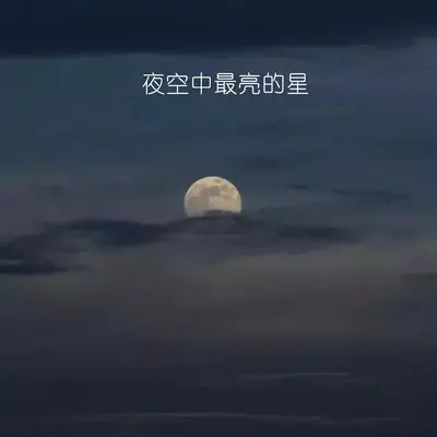 夜空中最亮的星 (每当我找不到存在的意义降调DJ版))封面