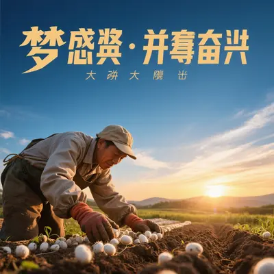 茧手托致富曙光封面