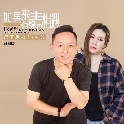 如果来生有缘再相遇(DJ默涵对唱版伴奏) - 月下思故人 / 李英封面