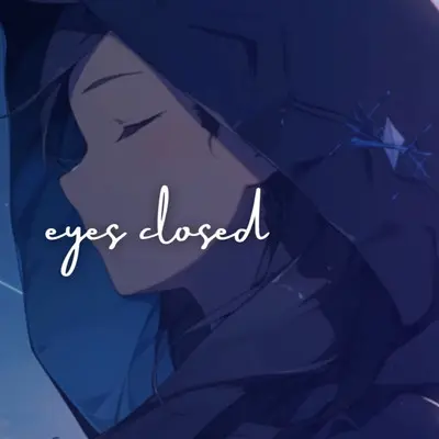 eyes closed封面