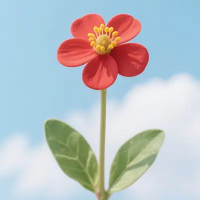 送你一朵小红花封面