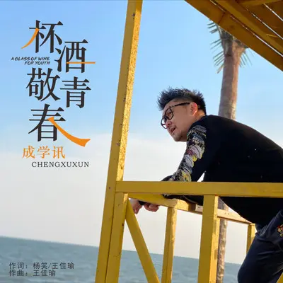 杯酒敬青春（DJ永强版）（伴奏） - 成学迅封面