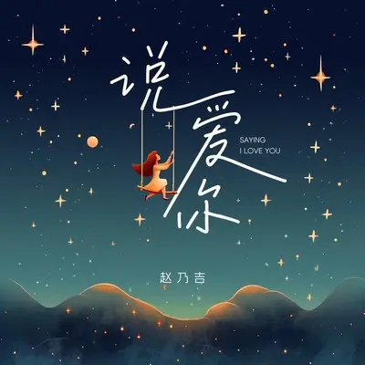 说爱你 (伴奏)封面