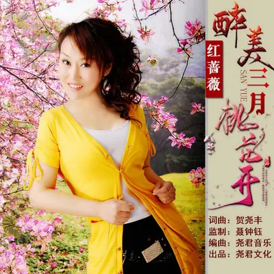醉美三月桃花开（伴奏）封面