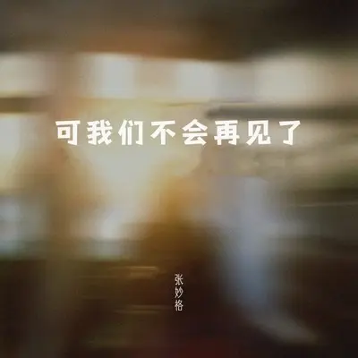 可我们不会再见了 (伴奏)封面