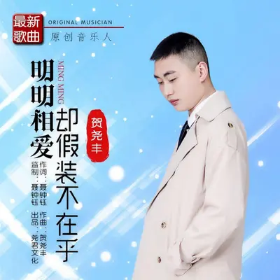 明明相爱却假装不在乎（DJ默涵版） - 贺尧丰封面