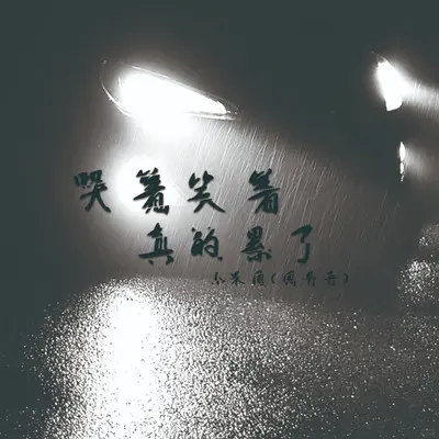 哭着笑着真的累了封面