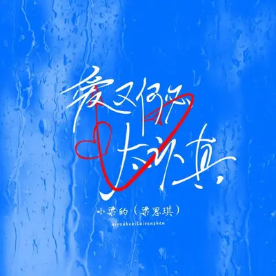 爱又何必太认真封面