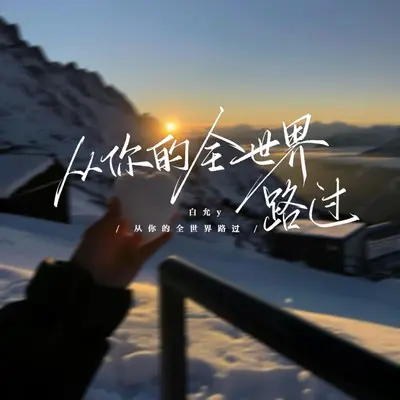 从你的全世界路过封面