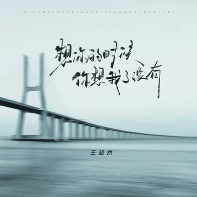 想你的时候你想我了没有封面