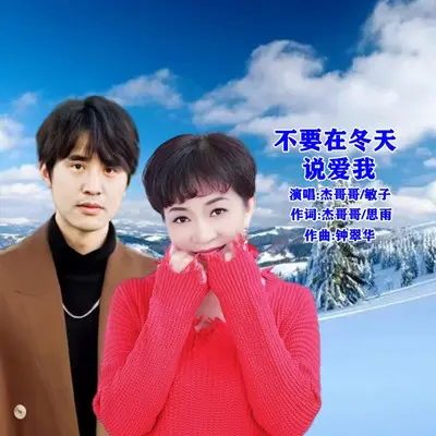 不要在冬天说爱我(对唱版)封面