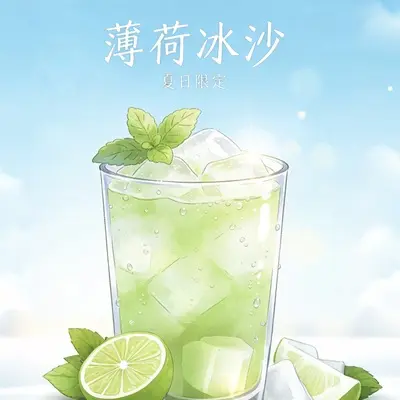 薄荷冰沙封面