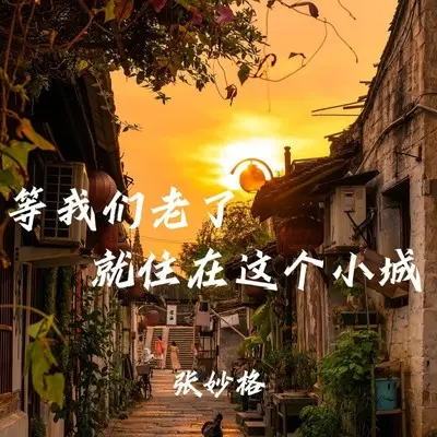 等我们老了 就住在这个小城封面