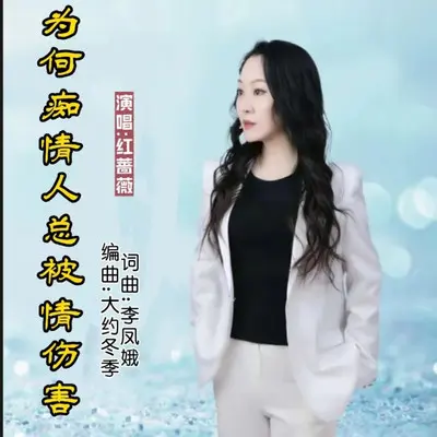 为何痴情人总被情伤害 - 红蔷薇封面