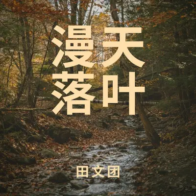 在漫天落叶的广州等你封面