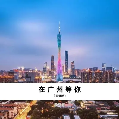在漫天落叶的广州等你封面
