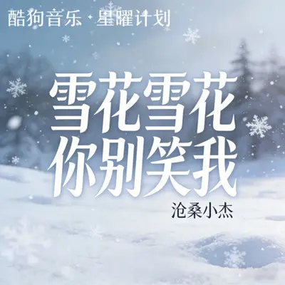 雪花雪花你别笑我 - 沧桑小杰封面