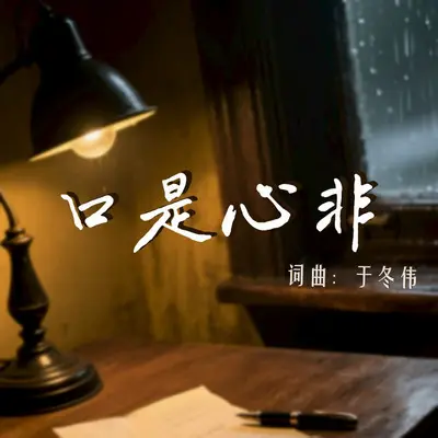 口是心非封面