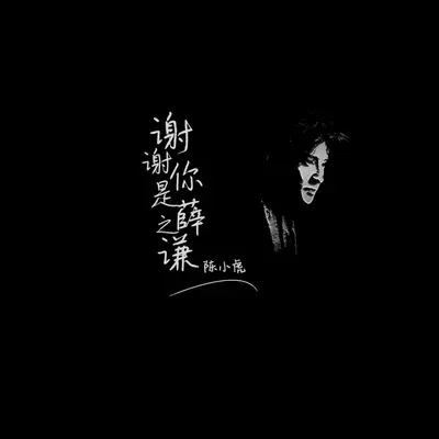 谢谢你是薛之谦封面