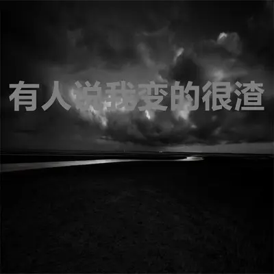 有人说我变的很渣封面