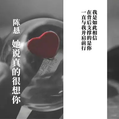 她说真的很想你封面
