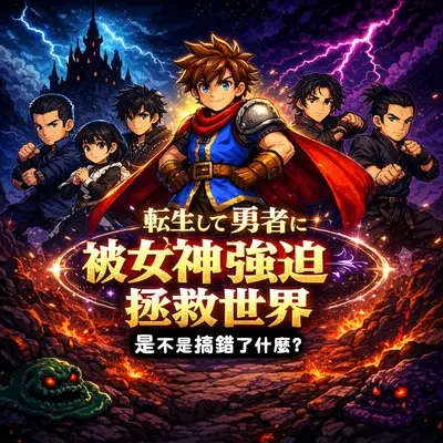 转生成为勇者，却被女神强迫拯救世界，是不是搞错了什么封面