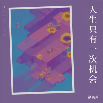 人生只有一次机会 - 梁美美封面
