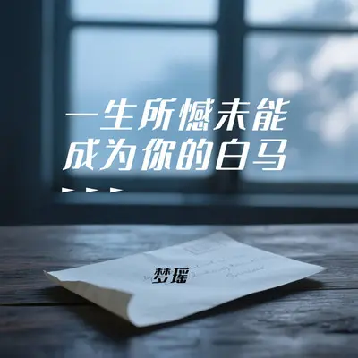 一生所憾未能成为你的白马封面