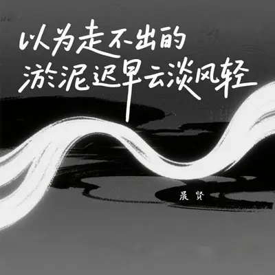 以为走不出的淤泥迟早云淡风轻封面