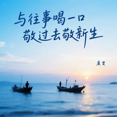 与往事喝一口敬过去敬新生封面