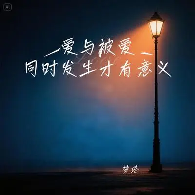 爱与被爱同时发生才有意义封面