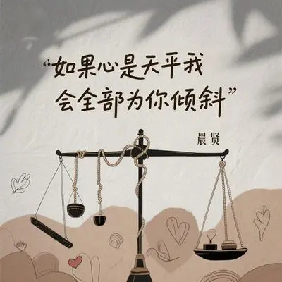 如果心是天平我会全部为你倾斜封面