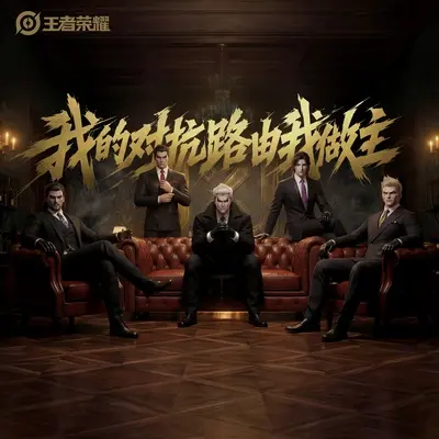 我的对抗路由我做主(伴奏) - 王者荣耀同人局 / 对抗路疯狂男团封面