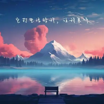 它打电话给我，让我来听封面