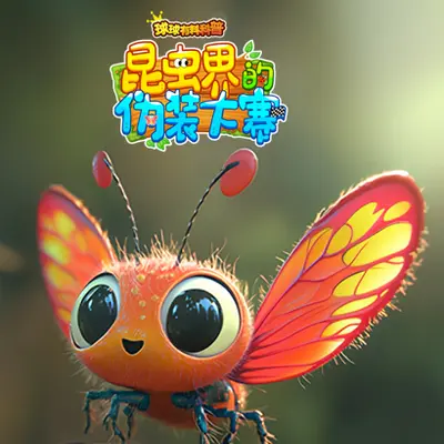隐藏在森林里的竹节虫封面