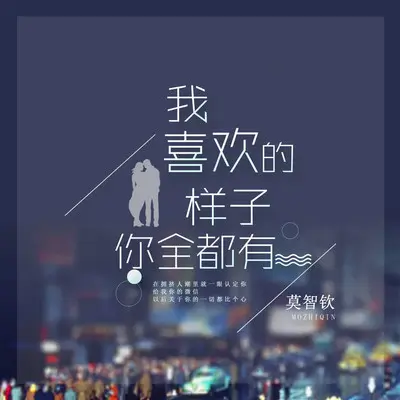我喜欢的样子你全都有封面