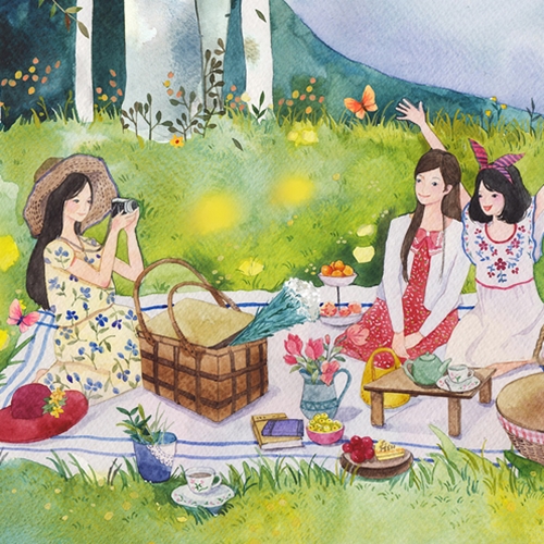春暖花开,一起去春游吧
